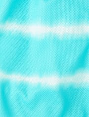 Boys Quick Dry Striped Lined Mesh Active Shorts