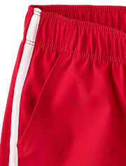 Boys Quick Dry Contrast Active Shorts