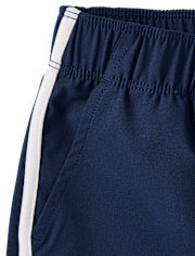 Boys Quick Dry Contrast Active Shorts