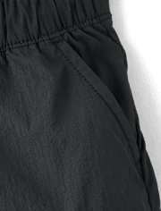 Boys Pull On Zip Cargo Shorts