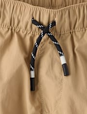 Boys Pull On Zip Cargo Shorts