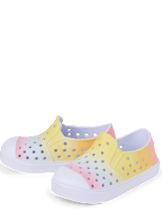 Toddler Girls Rainbow Ombre Water Sneakers