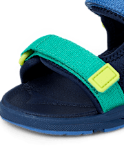 Toddler Boys Colorblock Webbed Sandals