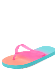 Girls Ombre Flip Flops