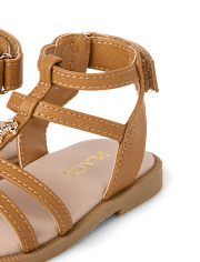 Toddler Girls Coastal Gladiator Sandals