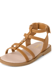 Toddler Girls Coastal Gladiator Sandals