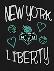 Baby And Toddler Girls WNBA New York Liberty Graphic Tee