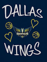 Baby And Toddler Girls WNBA Dallas Wings Graphic Tee