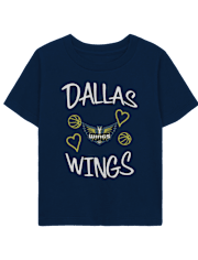 Baby And Toddler Girls WNBA Dallas Wings Graphic Tee