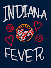 Baby And Toddler Girls WNBA Indiana Fever Graphic Tee