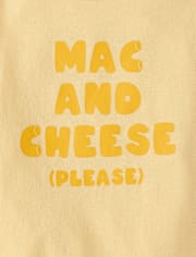 Baby And Toddler Mac And Cheese Graphic Tee