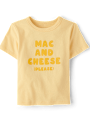 Baby And Toddler Mac And Cheese Graphic Tee