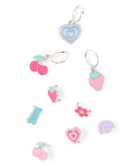 Girls Fruit Sandal Charm 9-Pack