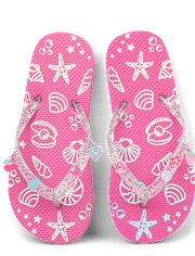 Girls Fruit Sandal Charm 9-Pack