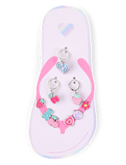 Girls Fruit Sandal Charm 9-Pack