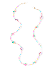 Girls Happy Face Beaded Sunglasses Chain