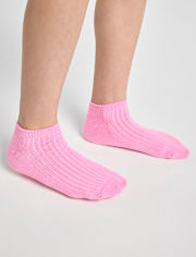 Girls Rainbow Ankle Socks 10-Pack