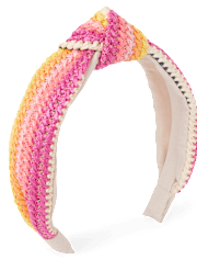 Girls Top Knot Headband