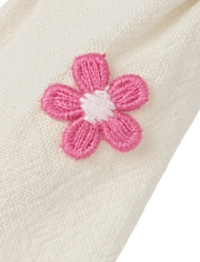 Girls Floral Charm Headband