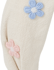 Girls Floral Charm Headband