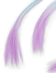 Girls Seashell Hair Extension Hair Clip 4-Pack