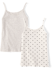 Girls Heart Cami 2-Pack