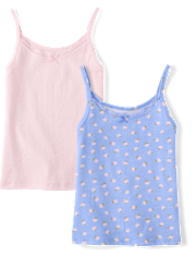 Girls Floral Cami 2-Pack