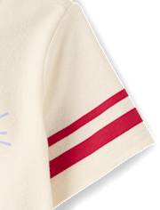 Toddler Girls Hello KittyÂ® Glitter Bow Relaxed Graphic Tee