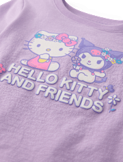 Toddler Girls Hello Kitty® And Friends Puff Print Graphic Tee