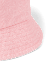 Baby And Toddler Girls Embroidered Hibiscus Bucket Hat