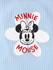 Baby Girls Minnie Mouseâ¢ 2-Piece Playwear Set