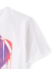 Boys Football Drip Graphic Tee