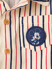Toddler Boys Mickey Mouse™ Striped Americana 2-Piece Outfit Set