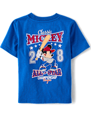 Toddler Boys Mickey Mouse™ Baseball 2-Piece Outfit Set