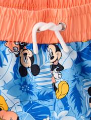 Toddler Boys Mickey Mouseâ¢ Rashguard Swimsuit