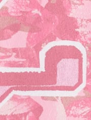 T-shirt graphique Camo 12 pour fille