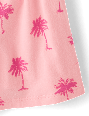 Toddler Girls Tie Shoulder Top