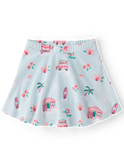 Toddler Girls Surf Skort