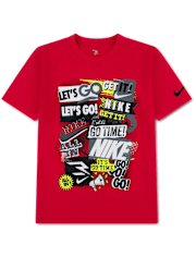 Boys Nike 3BRAND™ by Russell Wilson Go Time Graphic Tee