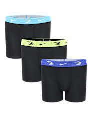 Boys Nike 3BRANDâ¢ by Russell Wilson Dri-FIT Boxer Brief Underwear 3-Pack