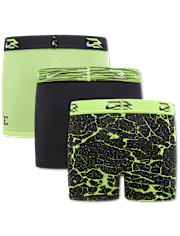 Boys Nike 3BRANDâ¢ by Russell Wilson Print Dri-FIT Boxer Brief Underwear 3-Pack