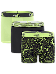 Boys Nike 3BRANDâ¢ by Russell Wilson Print Dri-FIT Boxer Brief Underwear 3-Pack