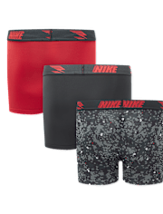 Boys Nike 3BRANDâ¢ by Russell Wilson Print Dri-FIT Boxer Brief Underwear 3-Pack