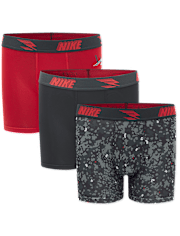 Boys Nike 3BRANDâ¢ by Russell Wilson Print Dri-FIT Boxer Brief Underwear 3-Pack