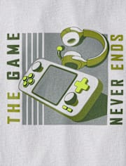 Lot de 3 t-shirts graphiques gaming pour garçons