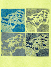 Lot de 3 t-shirts graphiques gaming pour garçons