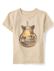 Boys Guitar Graphic Tee