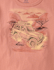 Boys Desert Truck Graphic Tee