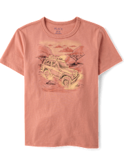 Boys Desert Truck Graphic Tee