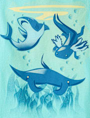 Boys Sea Creature Graphic Tee